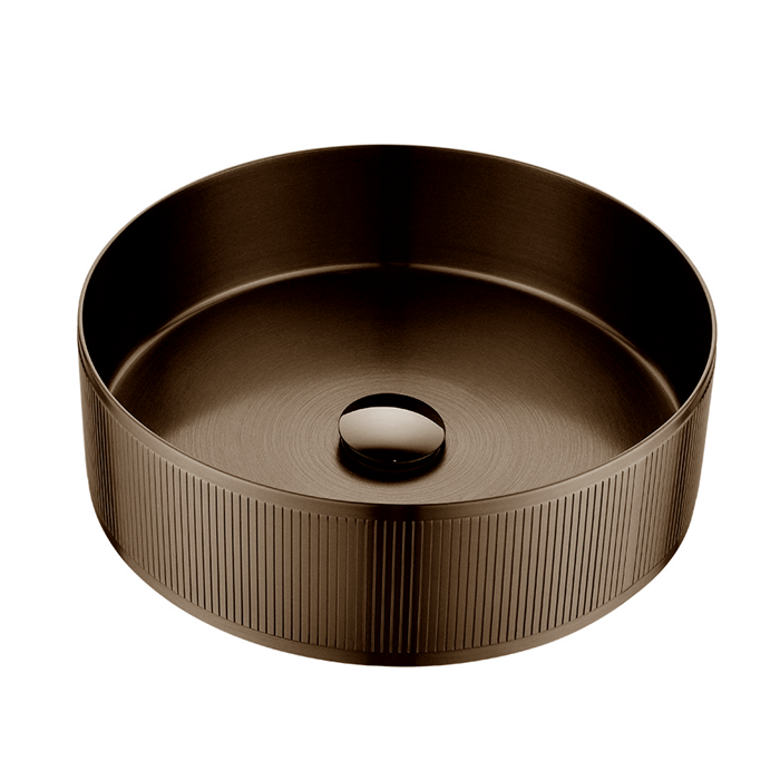 Раковина AltroBagno Costoso 001008 BrAn из нержавеющей стали, состаренная бронза 26194