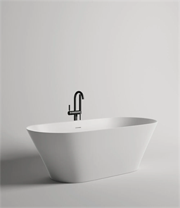 Ванна Salini Mona 180 x 80 х 59 см, из искусственного камня S-Stone, белый матовый (102921M) 26142