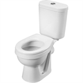 Унитаз-компакт детский горизонтальный выпуск нижний подвод с арматурой 1/реж слив кнопка с сиденьем полипропилен белый Каспер Santek 1WH501741 (1.WH50.1.741) 10206