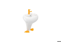 Раковина детская напольная CREAVIT Ducky белая, лапки желтые (DC052-00CB00E-0000) 10211