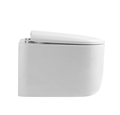Подвесной унитаз 360 x 515 x 360 мм глянец белый с крышкой, функция Торнадо BOHEME Flow (969-SET-W) 26151
