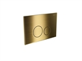 Кнопка смыва для инсталляции Aquatek (Акватек) из нержавеющей стали, титановое золото матовое (KDI-0000038) 10023