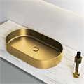 Раковина AltroBagno Eterno 001025 OrSp из нержавеющей стали, матовое золото 26185