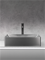 Раковина AltroBagno Futuro 001014 MtGr из нержавеющей стали, графит (оружейная сталь) 26200