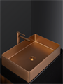 Раковина AltroBagno Solido 001023 RaSp из нержавеющей стали, медь матовая 26210