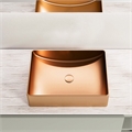 Раковина AltroBagno Futuro 001015 RaSp из нержавеющей стали, медь матовая 26211