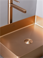 Раковина AltroBagno Astro 001019 RaSp из нержавеющей стали, медь матовая 26212