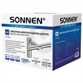 SONNEN SF1204 (607194) Сушилка для рук, встроенная в смеситель с подачей воды, сенсорная, SONNEN SF1204, 1200 Вт, 95 м/с, IP24, нержавеющая сталь, 607194 26220