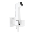 Гигиенический душ Hansgrohe EcoSmart+ E 1jet,  со смесителем (требуется скрытая часть 29235180) белый матовый (29233700) 10059 - фото 307