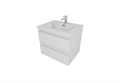 Тумба подвесная Aquatek (Акватек) ВЕГА с раковиной AQ0460-00 610х545х460мм белый матовый (AQ77060-MW) 10146